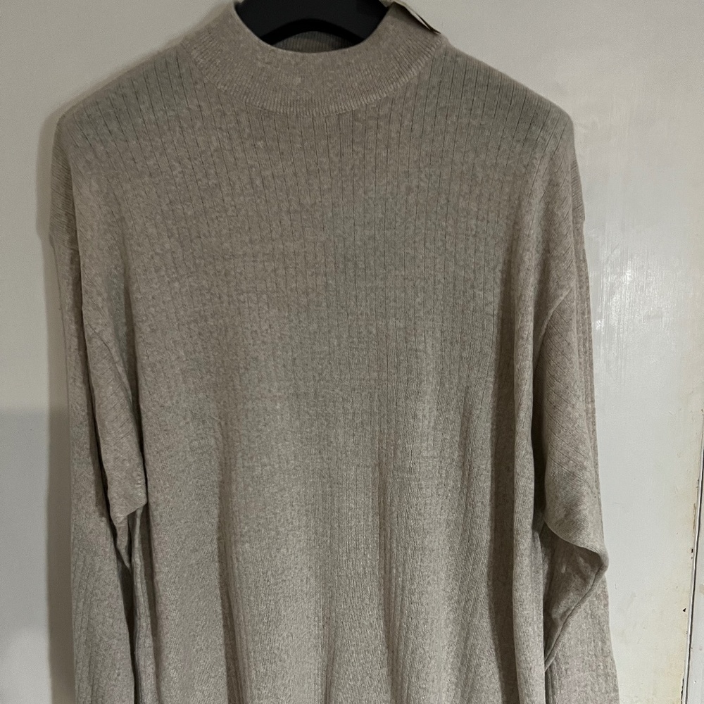NWT Preswick & Moore Men’s 2XL Merino Wool and Acrylic Blend Sweater